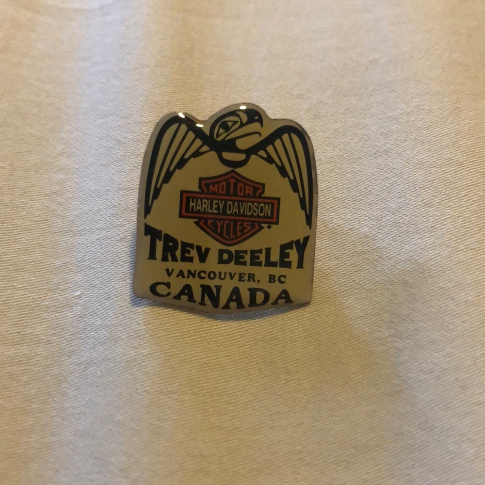 Vancouver BC Canada Harley Davidson Pin